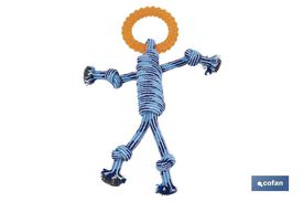 Cofan Juguete Mordedor naranja para perros