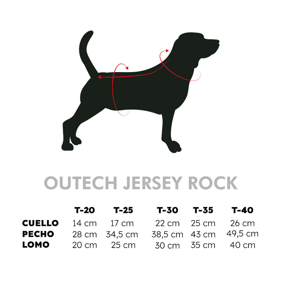 Outech Jersey Rock para perros thumbnail