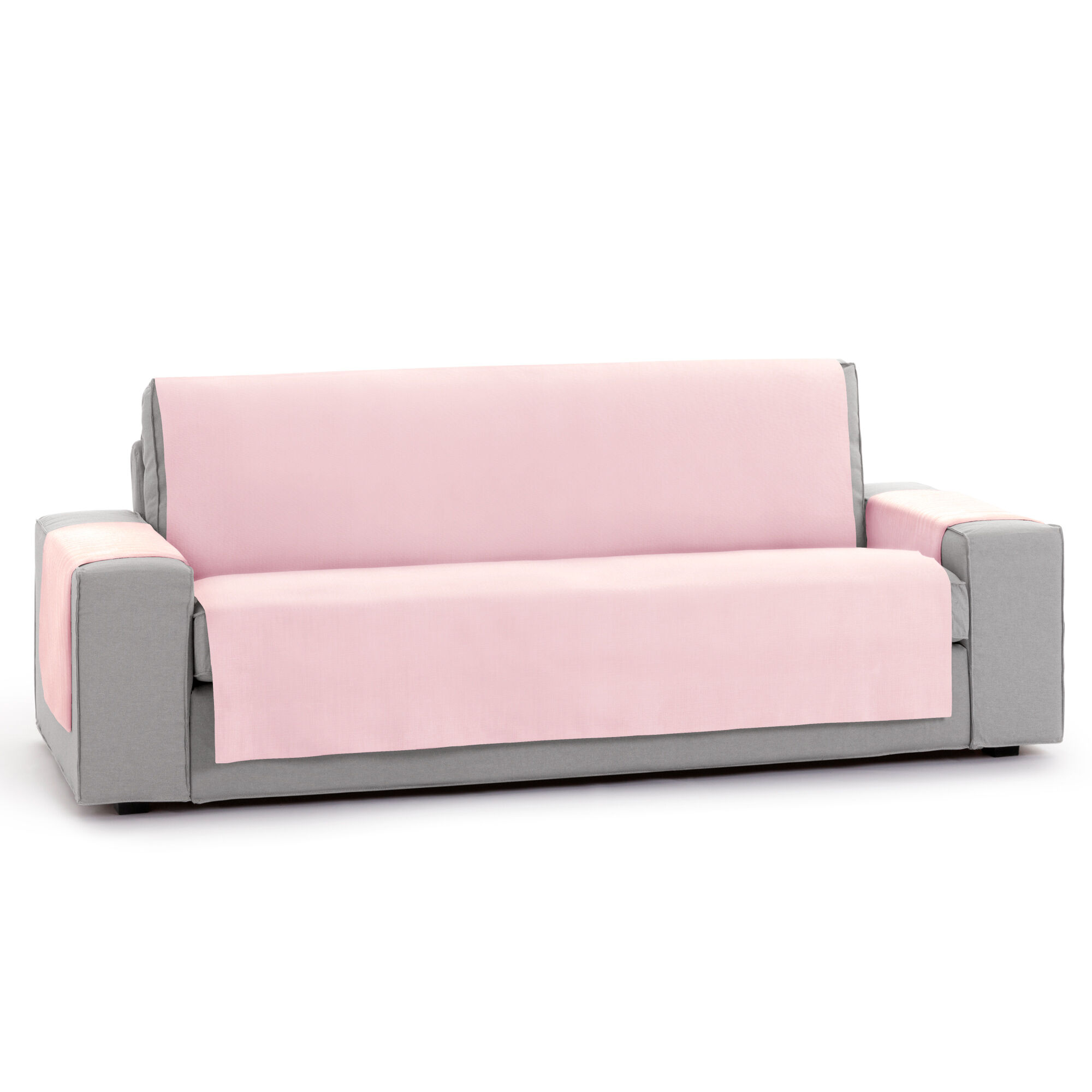 Protector Cubresofa Sofa Royale 115 cm. Color Rosa. 2 plazas (120-170 cm), , large Imagen numero 1