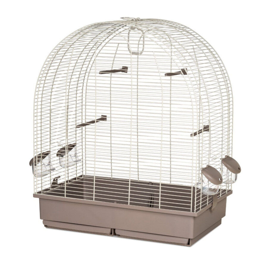 Voltregà 654 Jaula Crema de Interior Elevada para pájaros