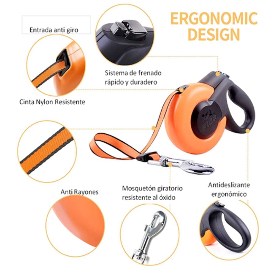 Fida Correa Extensible Para Perro thumbnail