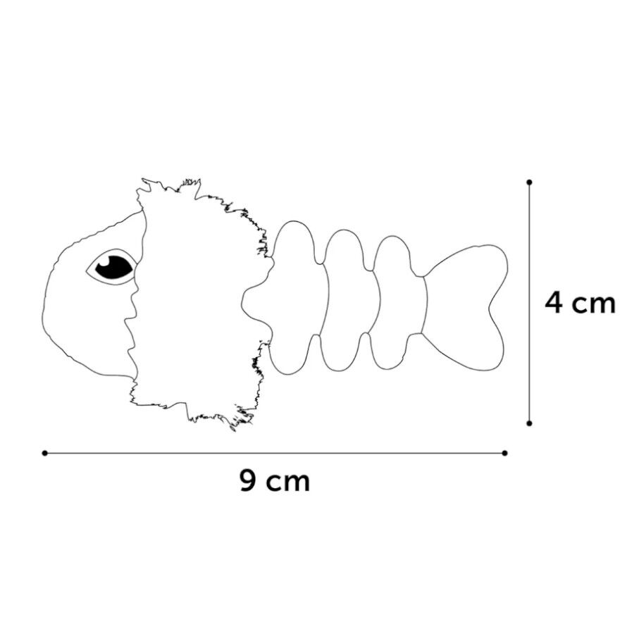 Flamingo Natura Delight Pez con Catnip para gatos thumbnail