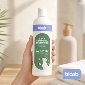 Bloob 2 en 1 Champ&uacute; & Acondicionador para perros