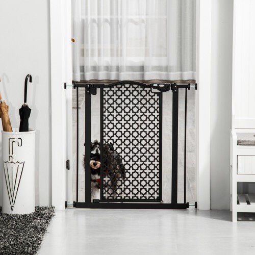 PawHut Barrera de Seguridad de Acero para perros, , large Imagen numero 2