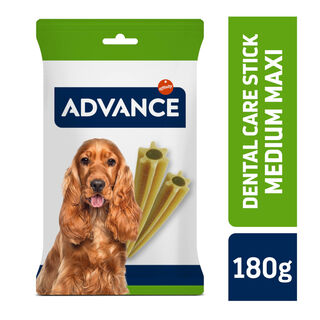 Advance Dental Care Stick Medium y Maxi snack para perros