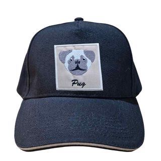 Individual gorra perro Pug