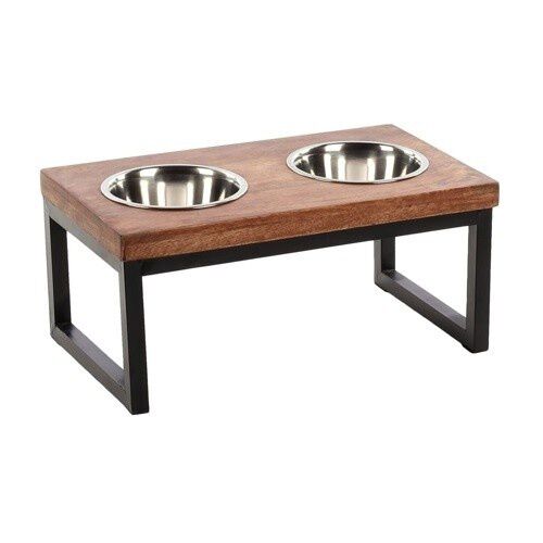 Flamingo tommy comedero con dos cuencos extra&iacute;bles para mascotas, , large Imagen numero 1