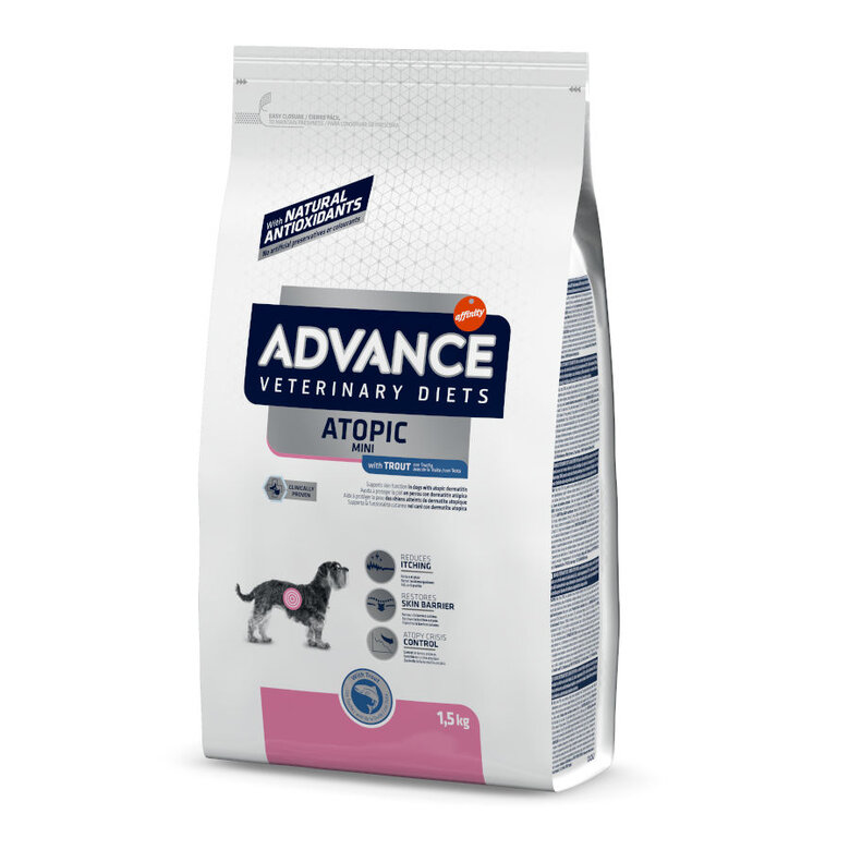 aleación Comunista Desigualdad Affinity Advance Mini Veterinary Diets Atopic pienso para perros |  Tiendanimal