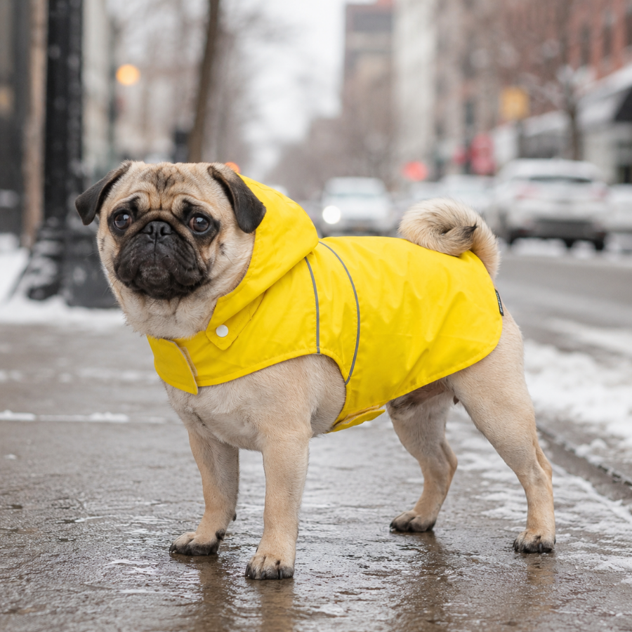Gotoo Impermeable Reflectante Amarillo para perros, , large Imagen numero 1