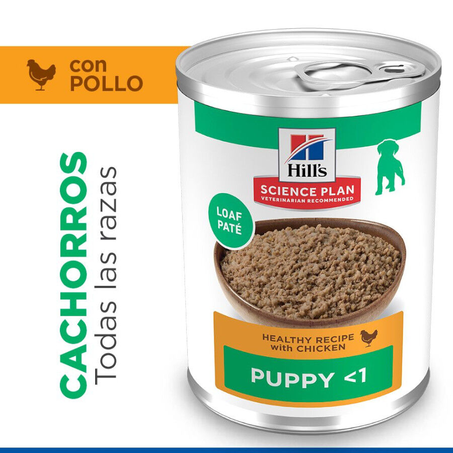370 g Hill's Science Plan Puppy pollo lata para perros, , large Imagen numero 2