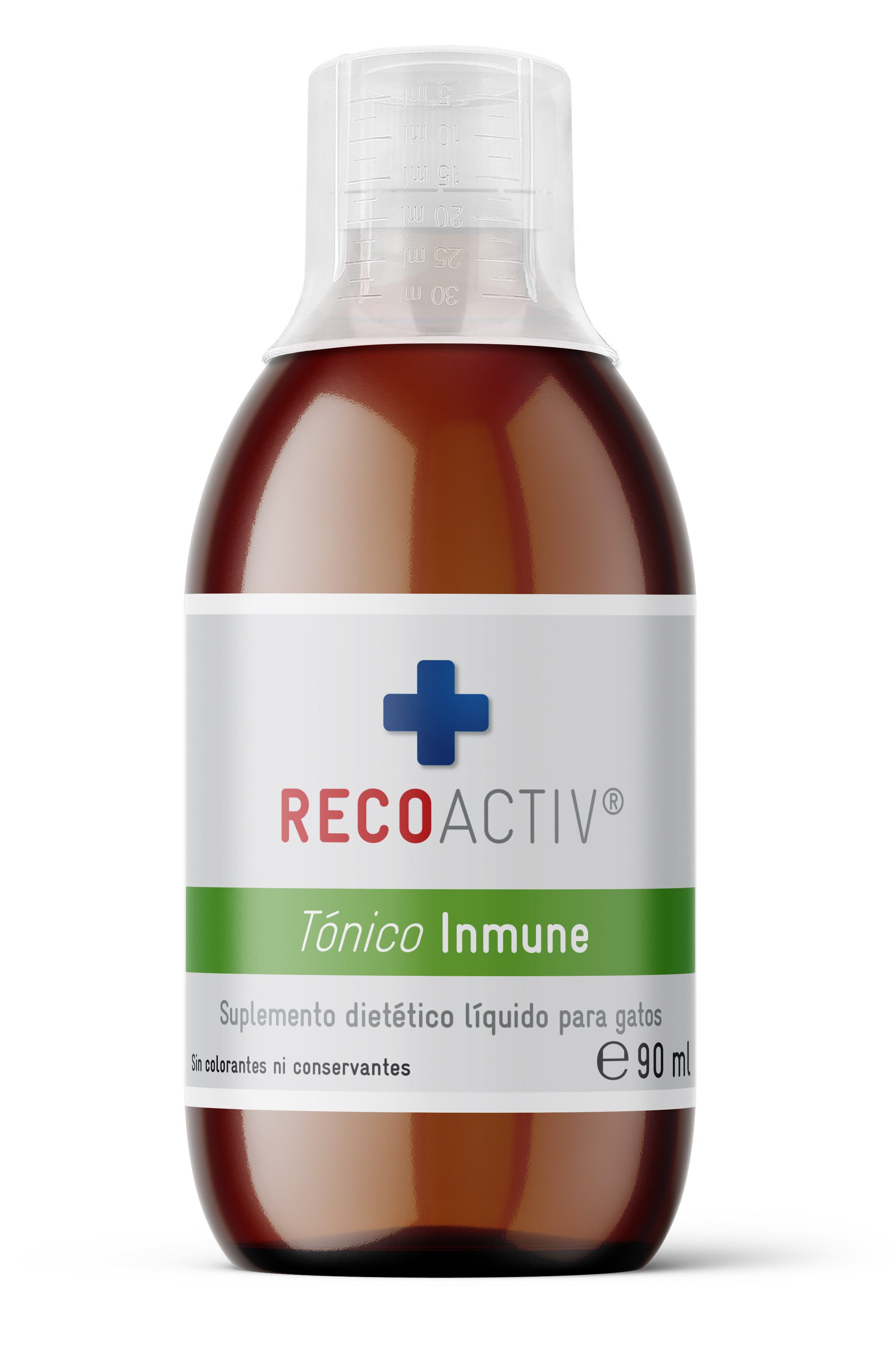 Recoactiv Tónico Inmune suplemento dietético para el refuerzo inmunológico para gatos thumbnail