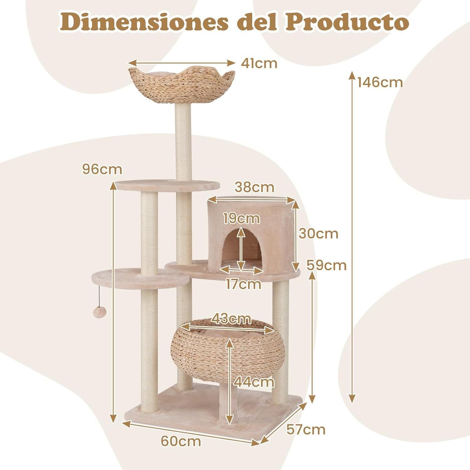 Costway Árbol para Gatos thumbnail