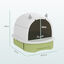 PawHut Arenero para Gatos Blanco y Verde, , large indicador imagen numero 3