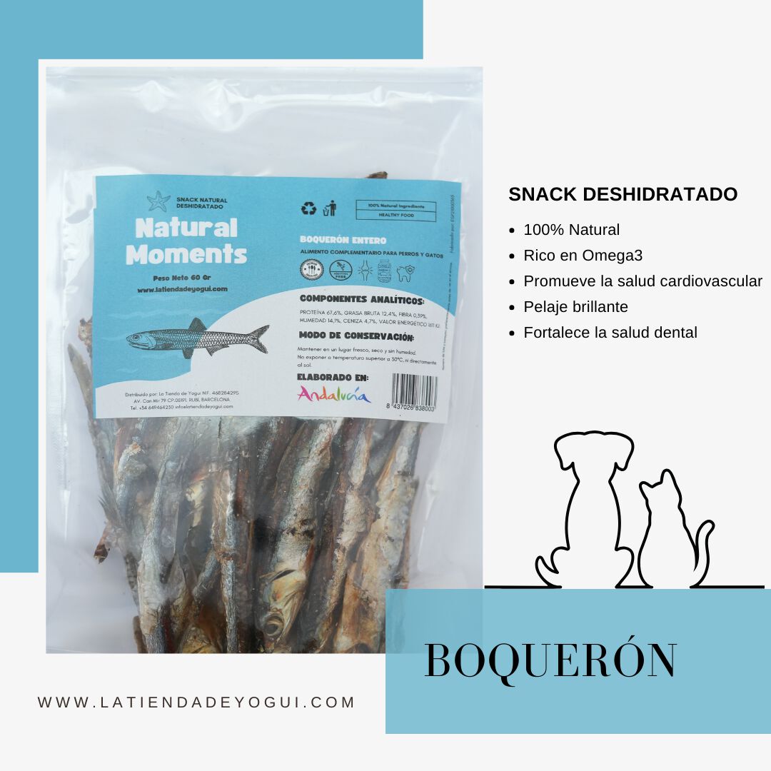Snack Deshidratado de Boquer&oacute;n para Mascotas Natural Moments, , large Imagen numero 2