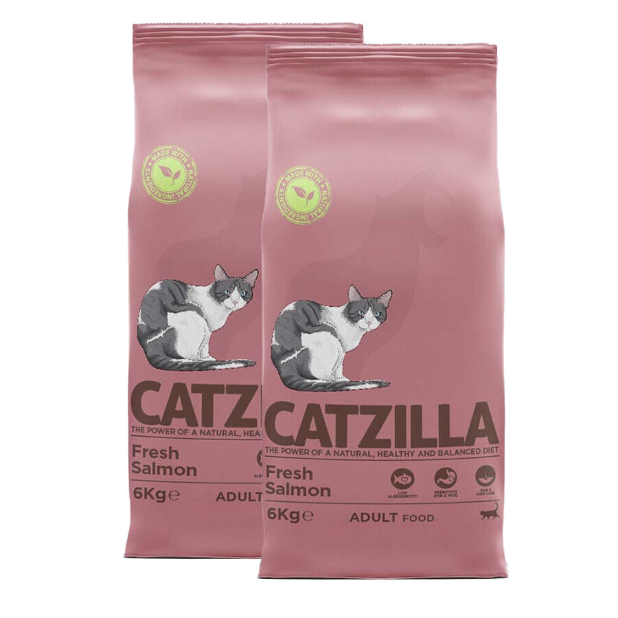 Catzilla Adult Salmón pienso para gatos