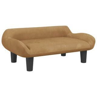 Vidaxl Cama Para Perro Diván Marrón
