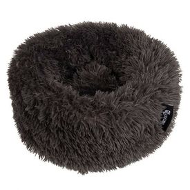 Cama suave para mascotas color Gris Oscuro