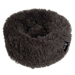 Cama suave para mascotas color Gris Oscuro