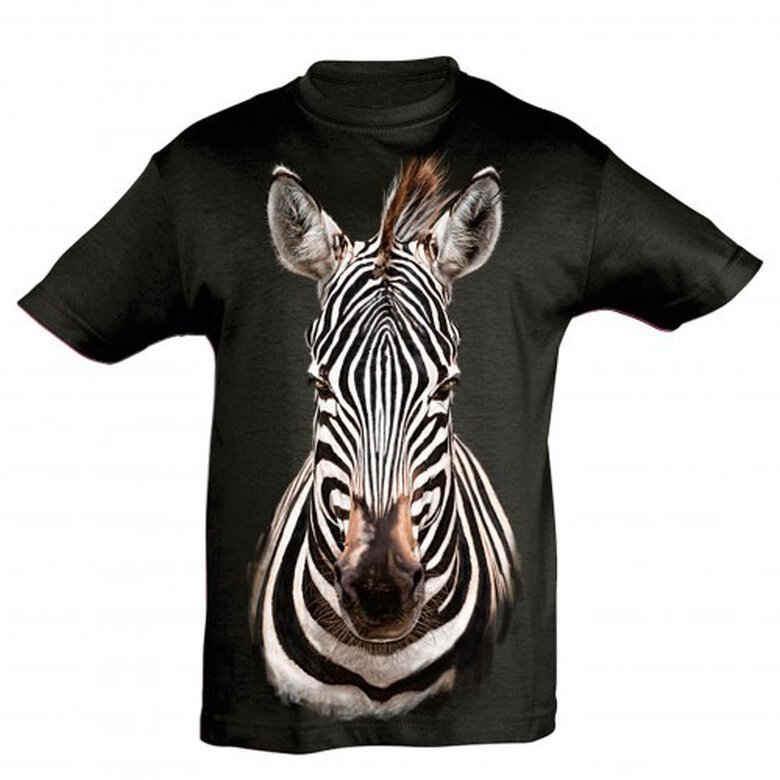 Camiseta Niño Cebra color Negro, , large image number null