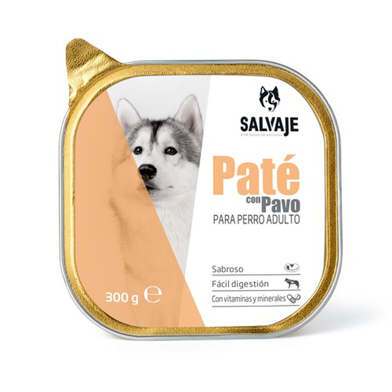 300 g Salvaje Adulto Pavo en Paté tarrina para perros