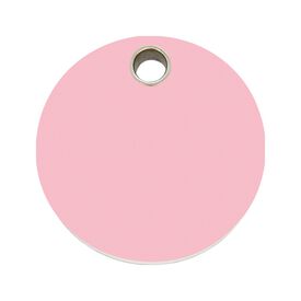 Red dingo Placa identificativa Plastico Círculo para perros