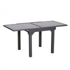 Mesa de jardín Outsunny de Aluminio color Gris, , large image number null