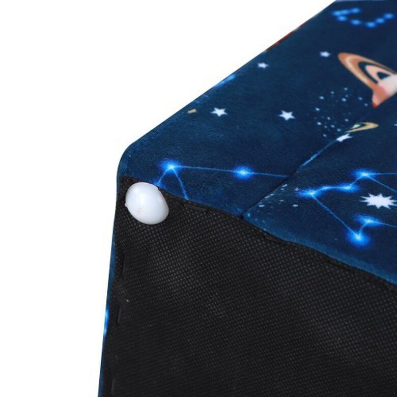 Mini sofá ergonómico Homcom para gatos color Azul, , large image number null