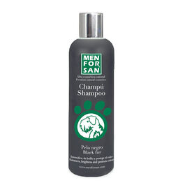 Menforsan champú pelo negro para perros