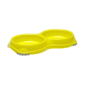 Moderna Mp Comedero Smarty Doble Verde para gatos