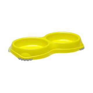 Moderna Mp Comedero Smarty Doble Verde para gatos