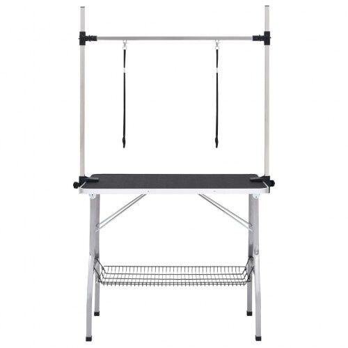 Mesa de aseo para perros color Negro y plateado, , large Imagen numero 3