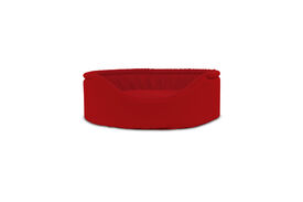 Gauty Cama Redonda Tela Impermeable roja para Perros y Gatos 