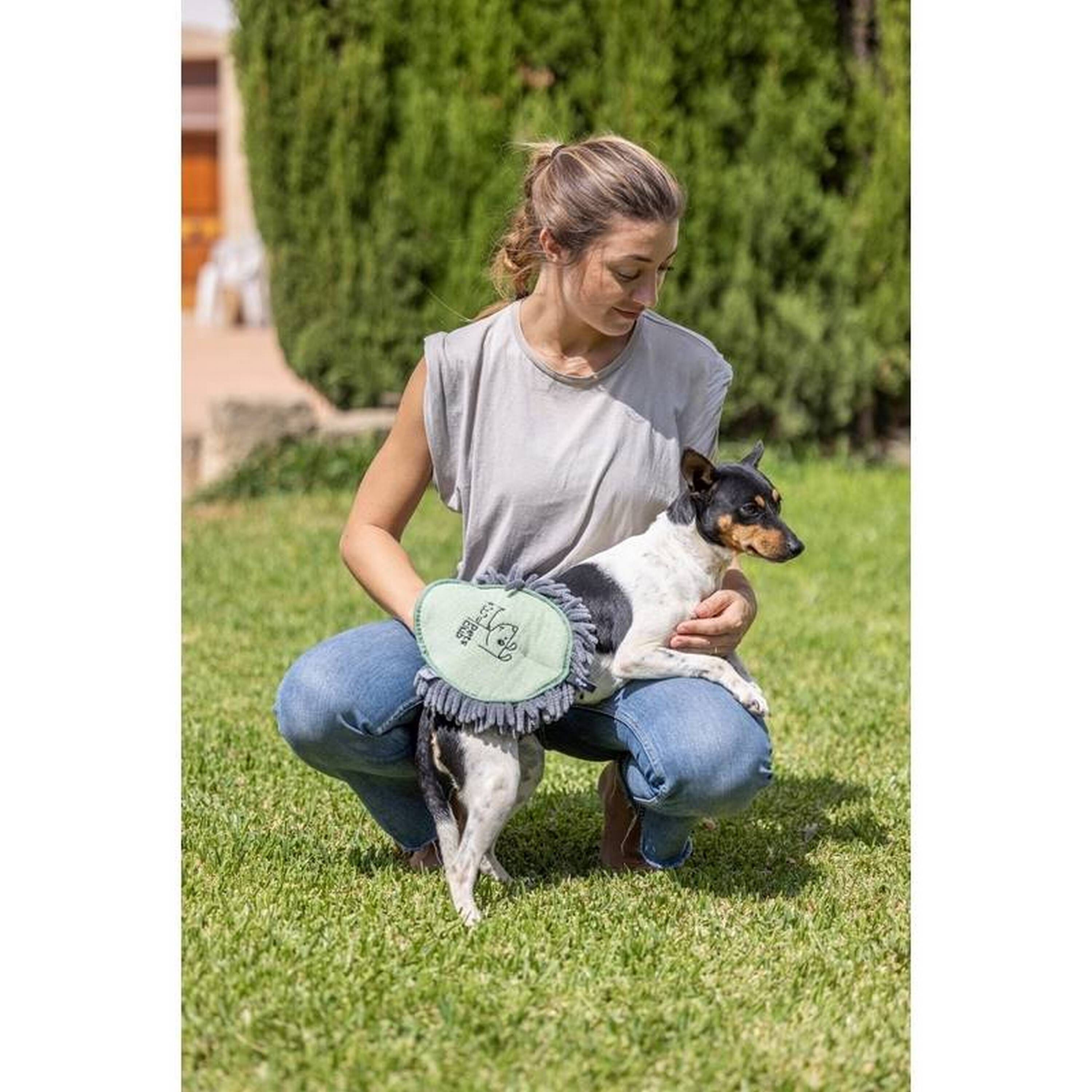 Vigar Pets Club Manopla de microfibra para perros thumbnail