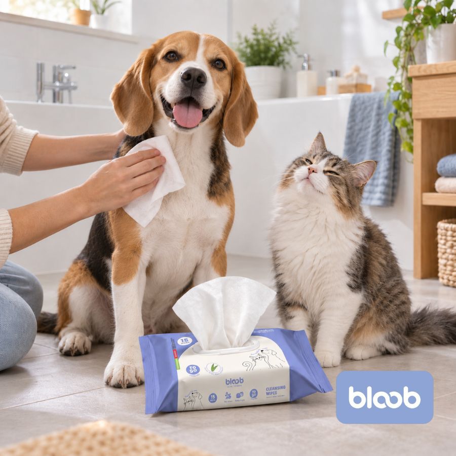 Bloob To Go Toallitas  Limpiadoras  para perros y gatos, , large Imagen numero 2