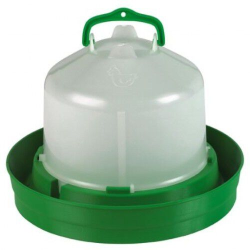 Bebedero premium con tap&oacute;n tipo tolva color Verde, , large Imagen numero 1