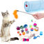 Nobleza - Juguetes Gatos Pack,que Incluyen Túnel para Gatos, Ratones y Varias Pelotas para Gatos, Campanas, Resortes, Hierba Gatera,24PCS, , large indicador imagen numero 3
