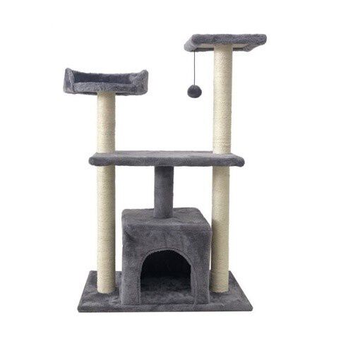 Cstore romy &aacute;rbol rascador gris para gatos, , large Imagen numero 1