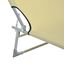 Outsunny Tumbona Plegable Beige, , large indicador imagen numero 4