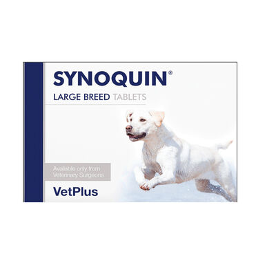 VetPlus Synoquin EFA Condroprotector en Comprimidos para perros de razas grandes
