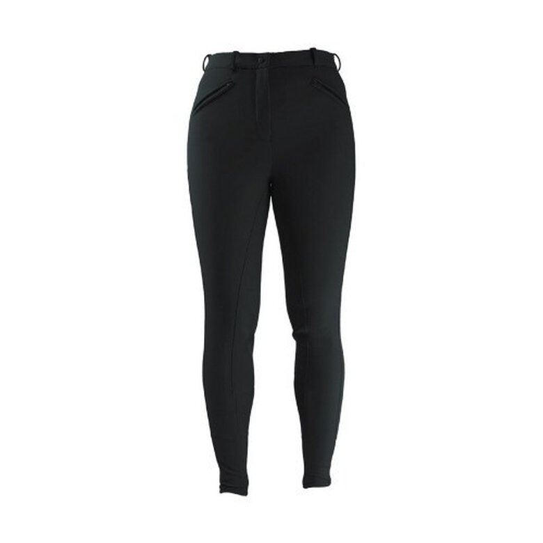 Pantalón para montar en invierno para mujer color Negro, , large image number null