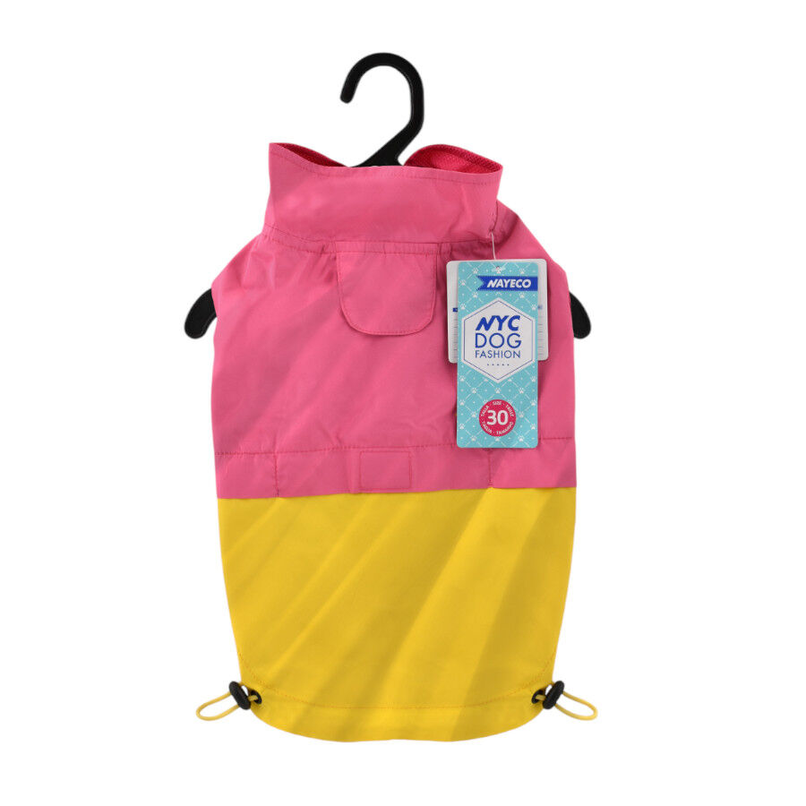Nayeco X-TRM Chubasquero Rosa y Amarillo para perros, , large Imagen numero 6