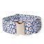 Collar para perro "Margaritas" T.M/hebilla metálica/ azul, , large indicador imagen numero 1