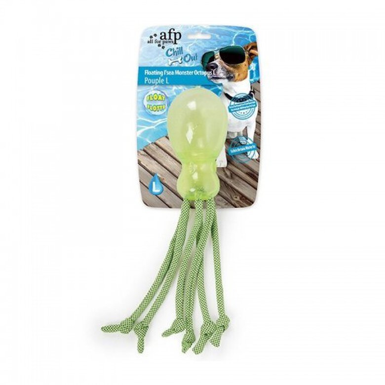 Pulpo juguete flotante Afp Chill Out color Verde, , large image number null