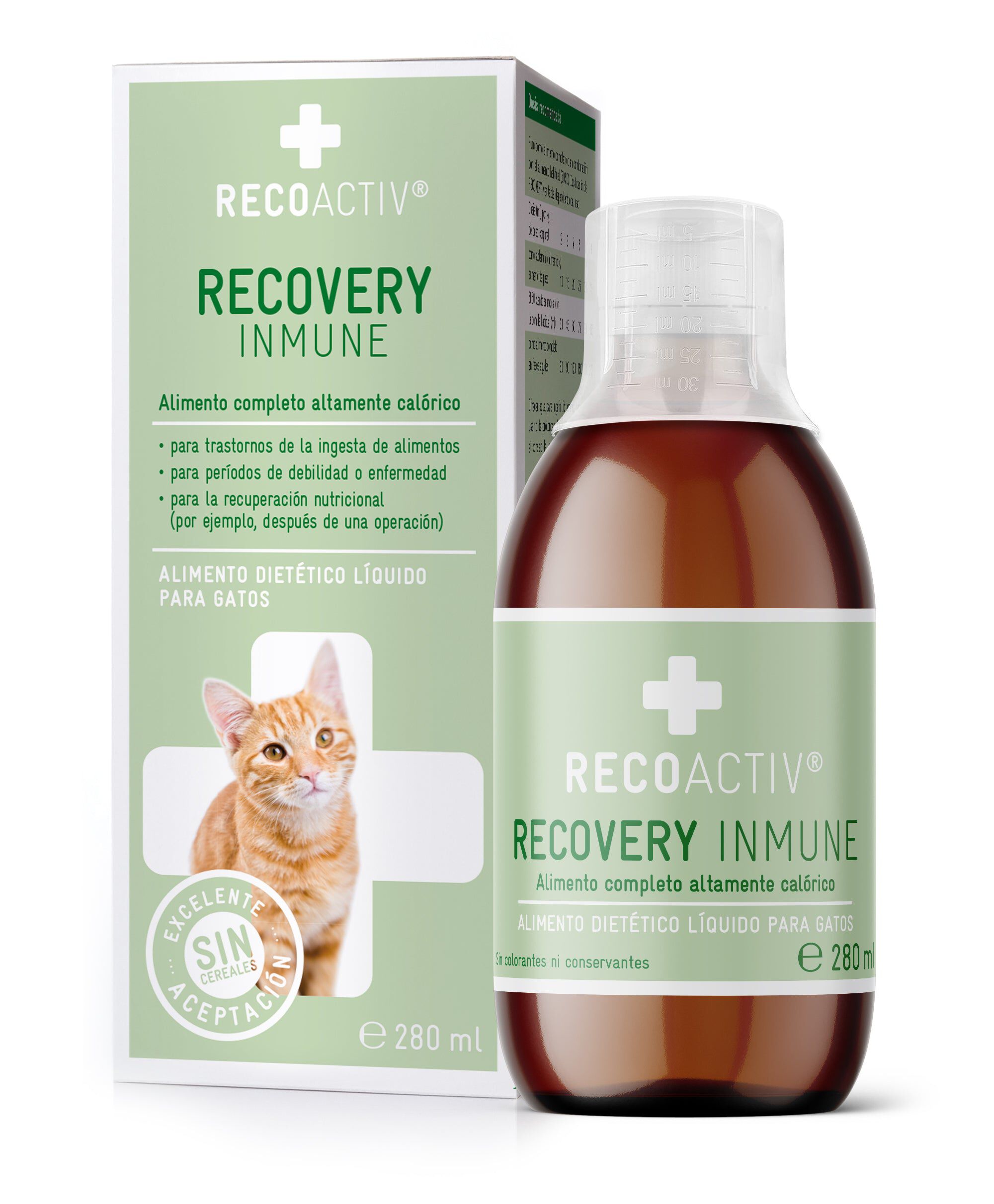 RECOACTIV® Tónico suplemento Recovery Inmune para gatos con poco apetito y debilitados thumbnail