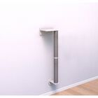 Trixie Set Accesorio de Pared con Poste Vertical de Sisal Blanco y gris para gatos, , large image number null