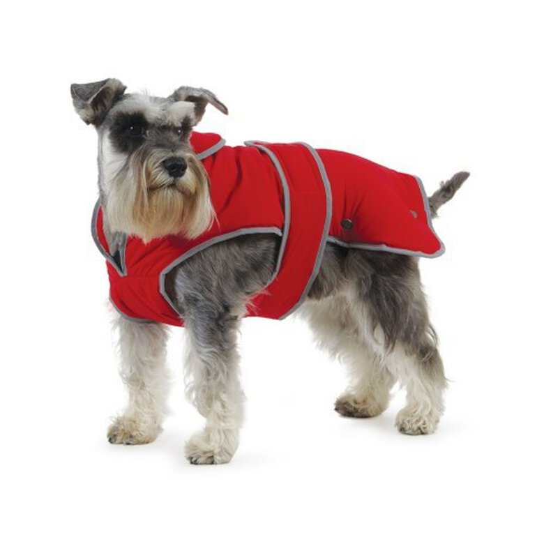 Abrigo Reflectante para tormentas para perros color Rojo, , large image number null