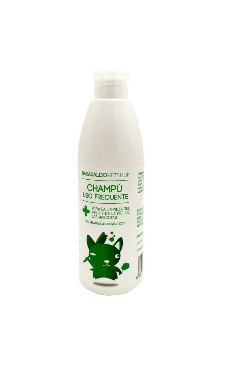 Champ&uacute; Uso Frecuente 300 ml Barakaldo Vet Shop | Champ&uacute; para la limpieza del pelo y de la piel de perros y gatos., , large Imagen numero 1