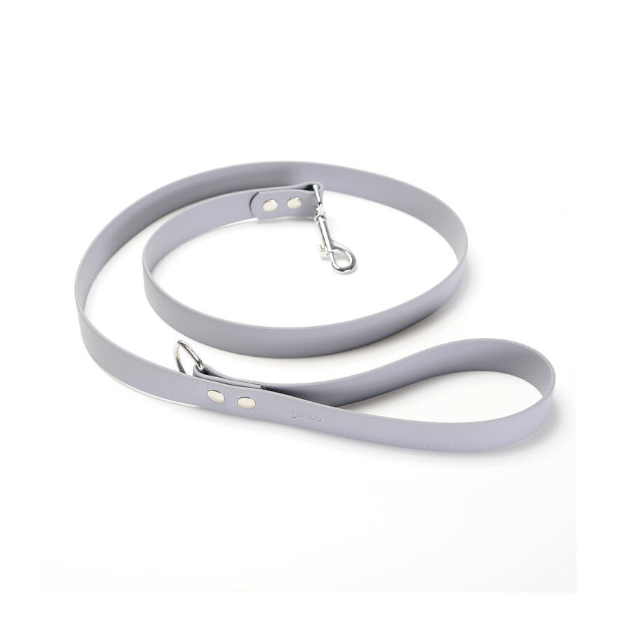 Gotoo Correa Biothane gris para perros, , large Imagen numero 1