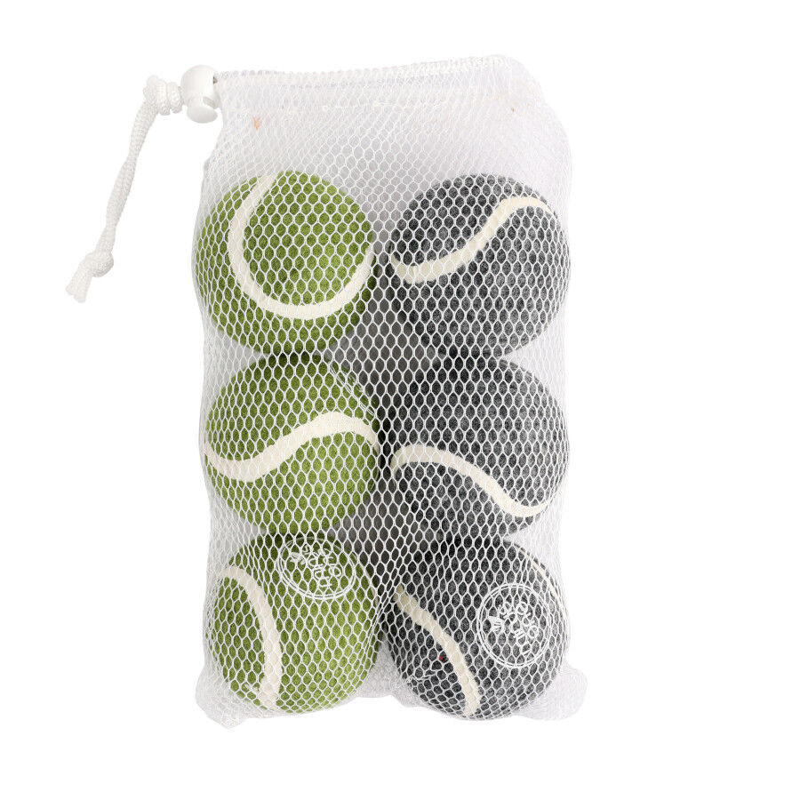 Minus One Bouncy Tennis Ball Pack de 6 pelotas de tenis para perros, , large Imagen numero 2