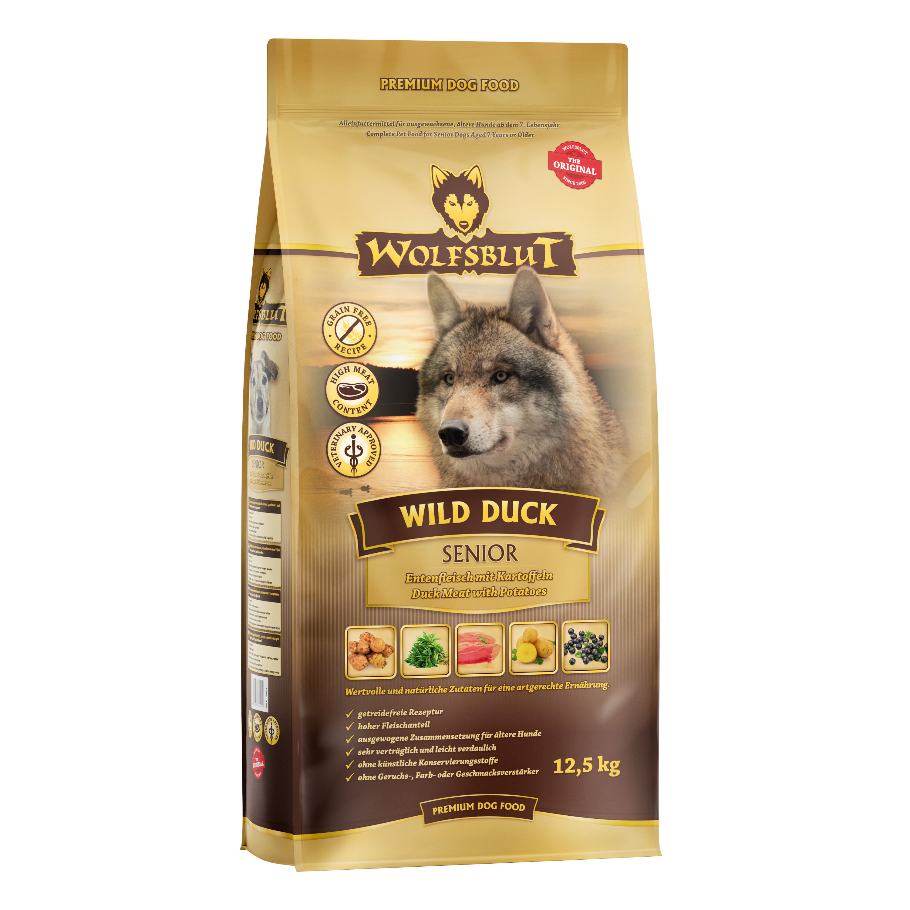 Wild Duck Senior - pato con patatas, , large Imagen numero 1